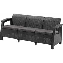 Диван Корфу Лав Сит (Corfu love seat) max графит 223211