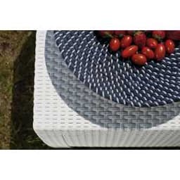 Комплект мебели Корфу Уикенд (Corfu weekend) белый 223249