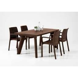 Стул Бали моно (Bali mono) коричневый 230670