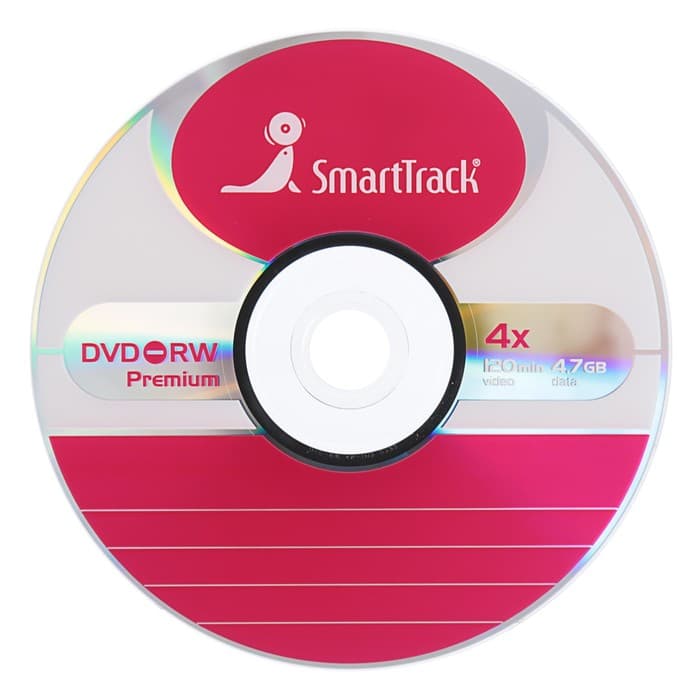 Диск DVD-R SmartTrack, 4x, 4,7 Гб, Slim, 1 шт
