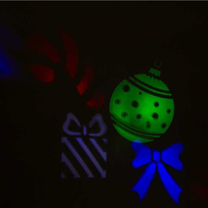 Световой прибор "Снежинки", сменный картридж в компл, 220V, МУЛЬТИ