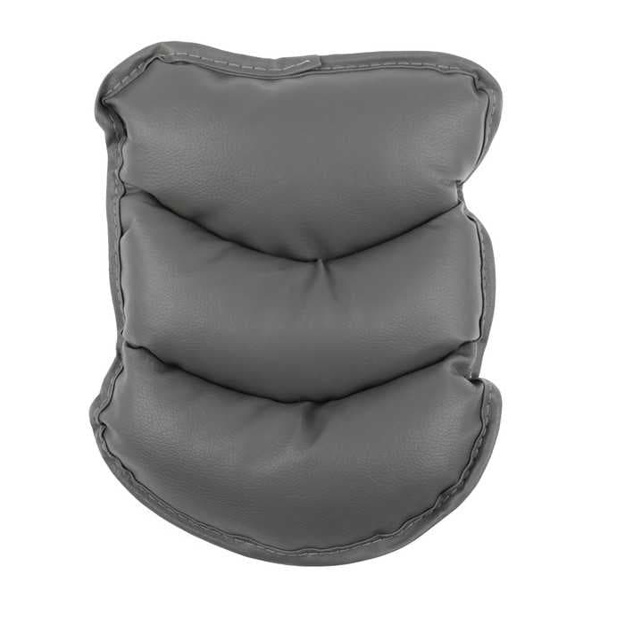 Подушка на подлокотник, экокожа, серая