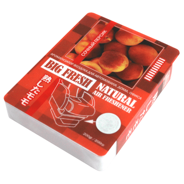 Ароматизатор воздуха "BIG FRESH" сочный персик