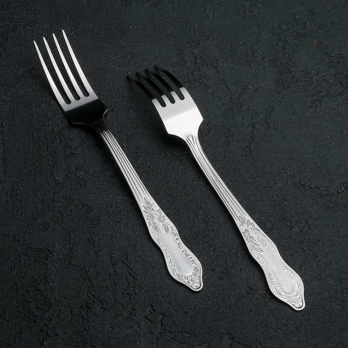 Вилка столовая Amet «Славяна», h=19 см, толщина 1,2 мм