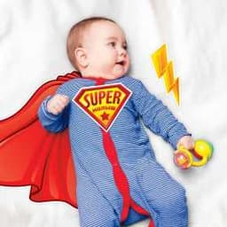 Набор элементов для детской фотосессии "Супермалыш"