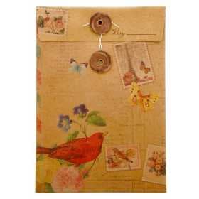 Конверт для скрапбукинга "Письмо счастья", 14,8 х 21 см