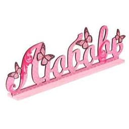 Буквы интерьерные на деревянной подставке "Любовь"