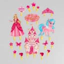 Набор для украшения торта «С Днём Рождения! Принцесса»