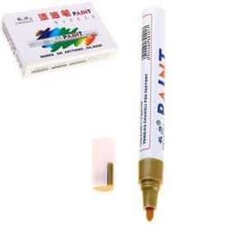 Маркер - краска, лаковый, 2.5 мм, золотой