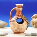 Декорация для аквариума "Кувшин Греческий", 8 х 8 х 12,5 см, микс