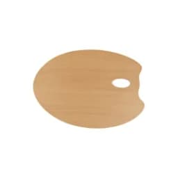 Палитра деревянная овальная Mabef 30*40см бук M/03040