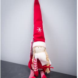 Кукла интерьерная "Гномик" в колпаке, виды МИКС