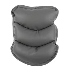 Подушка на подлокотник, экокожа, серая