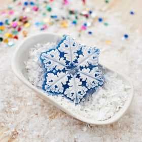 Мыло сувенирное "Снежинка большая", 70 г