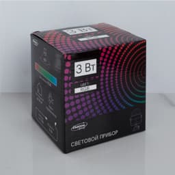 Световой прибор, 3 Вт, USB, крепежная штанга с присоской, пульт управления