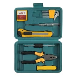 Набор инструментов в кейсе LOM "С Новым Годом", подарочная упаковка, 11 предметов