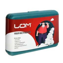 Набор инструментов в кейсе LOM "С Новым Годом", подарочная упаковка, 11 предметов