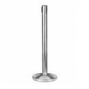 Стойка ограждения с вытяжной лентой-180см КРАСНОЙ,высота-80см,диаметр 6см,напольный диам-32см