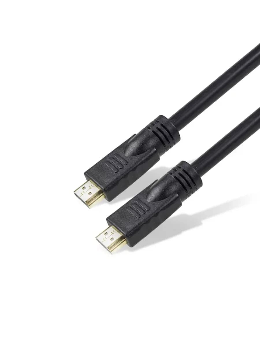Интерфейсный кабель SHIP SH6031-10P, HDMI-HDMI, 30В, Пол. пакет, Контакты с золотым напылением, 10 м, Чёрный