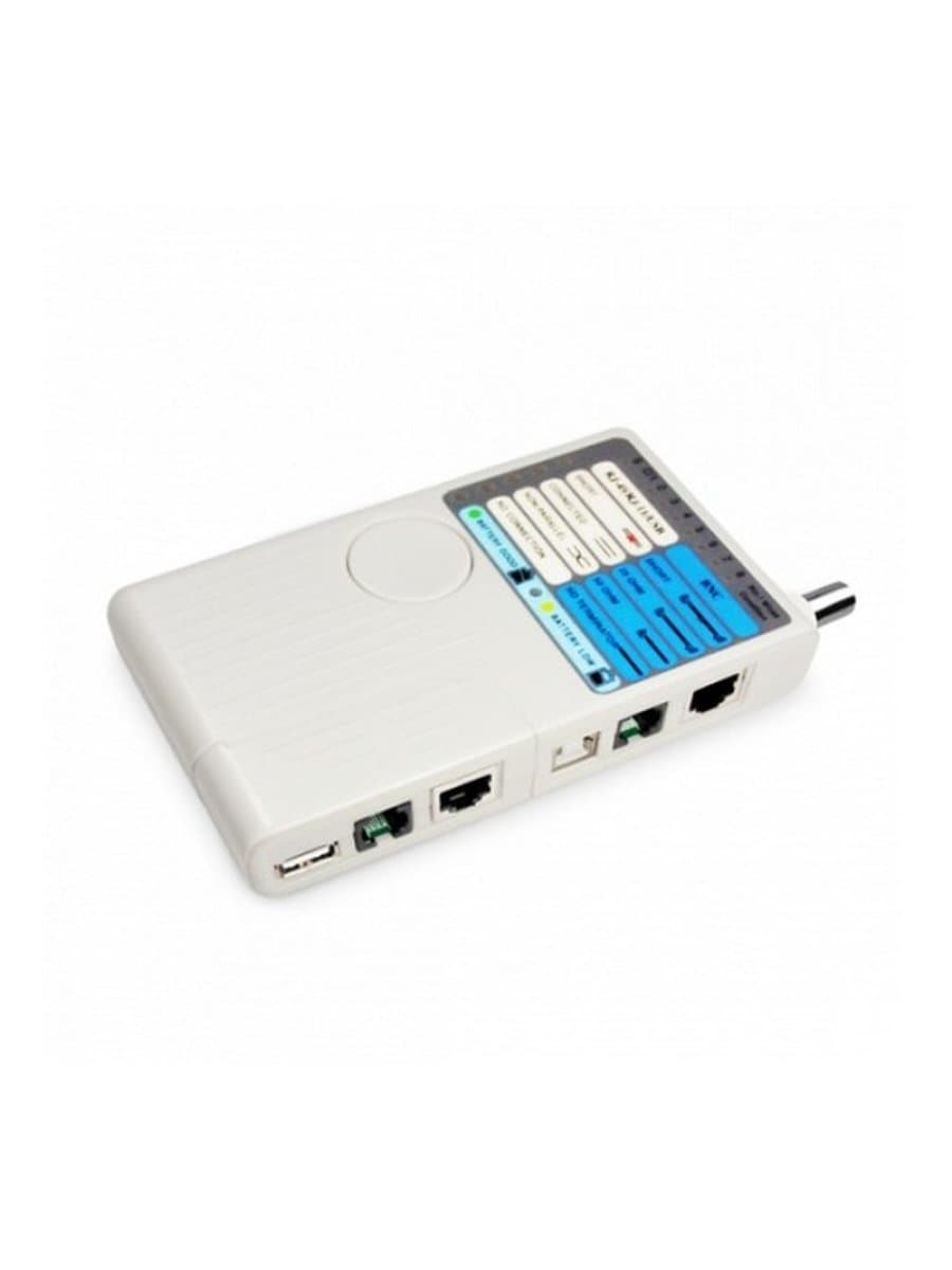 Кабельный тестер SHIP G268, Для тестирования BNC, RJ-45, RJ-11, USB