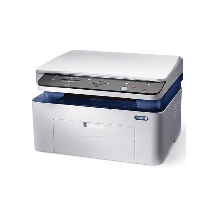 Монохромное МФУ Xerox WorkCentre 3025BI, A4, Лазерное, 20 стр/мин, P/C/S, Нагрузка (max) 15K в месяц, Platen cover, 150+1 стр. - емкость лотков подачи, 600MHz, 128MB, GDI, USB 2.0, Wi-Fi
