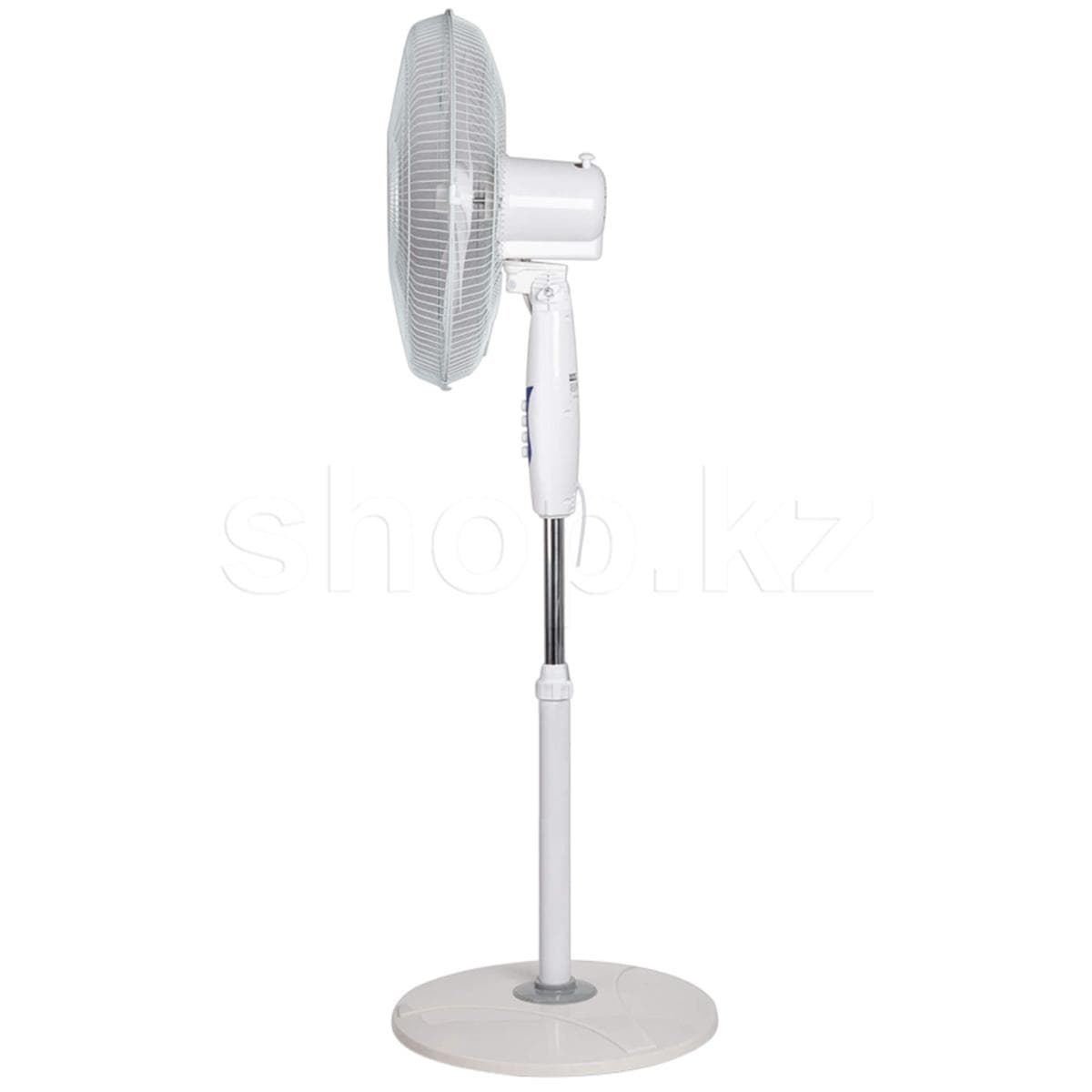 Вентилятор SVC AFN-1640, Напольный, Площадь обдува: 20м2, мощность: 40Вт, Диаметр: 16", Количество скоростей: 3, Автоповорот, Регулировка наклона и высоты, Круглое основание, Количество лопастей: 5, белый