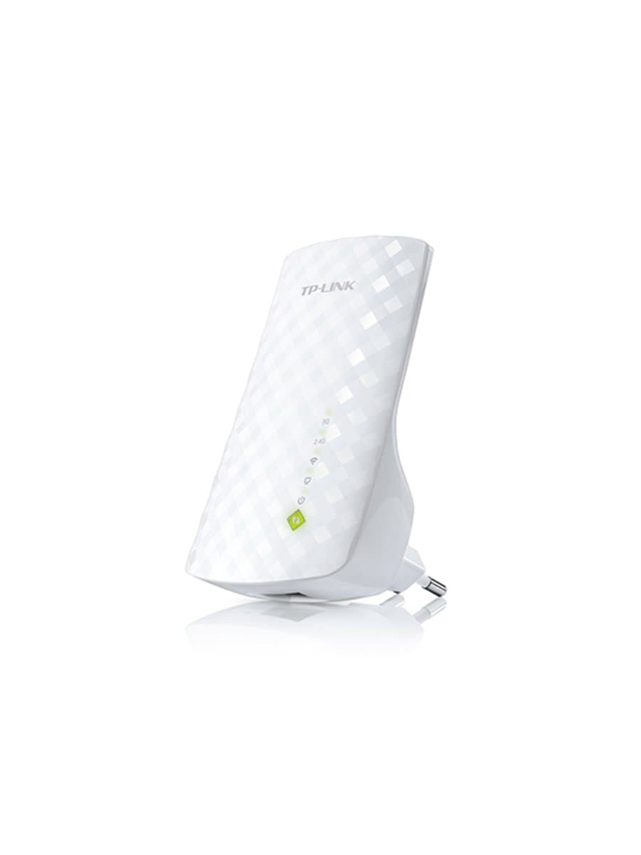 Усилитель Wi-Fi сигнала TP-Link RE200, 5 ГГц: до 433 Мбит/с, 2,4 ГГц: до 300 Мбит/с, 1 порт Ethernet 10/100 Мбит/с (RJ45)