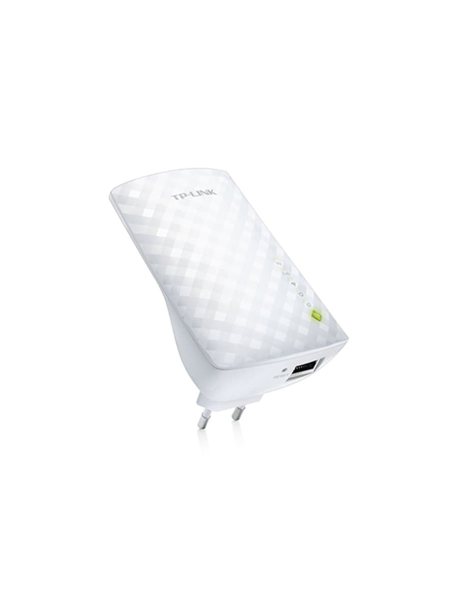 Усилитель Wi-Fi сигнала TP-Link RE200, 5 ГГц: до 433 Мбит/с, 2,4 ГГц: до 300 Мбит/с, 1 порт Ethernet 10/100 Мбит/с (RJ45)