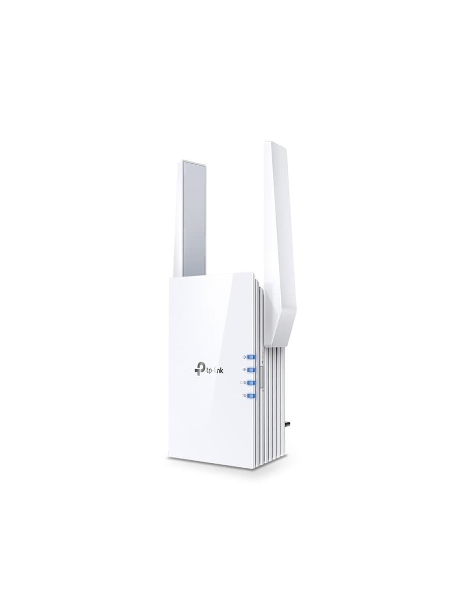 Усилитель Wi-Fi сигнала TP-Link RE505X, 802.11a/b/g/n/ac/ax, AX1500, 2 внешние антенны, 1 порт 10/100/1000T