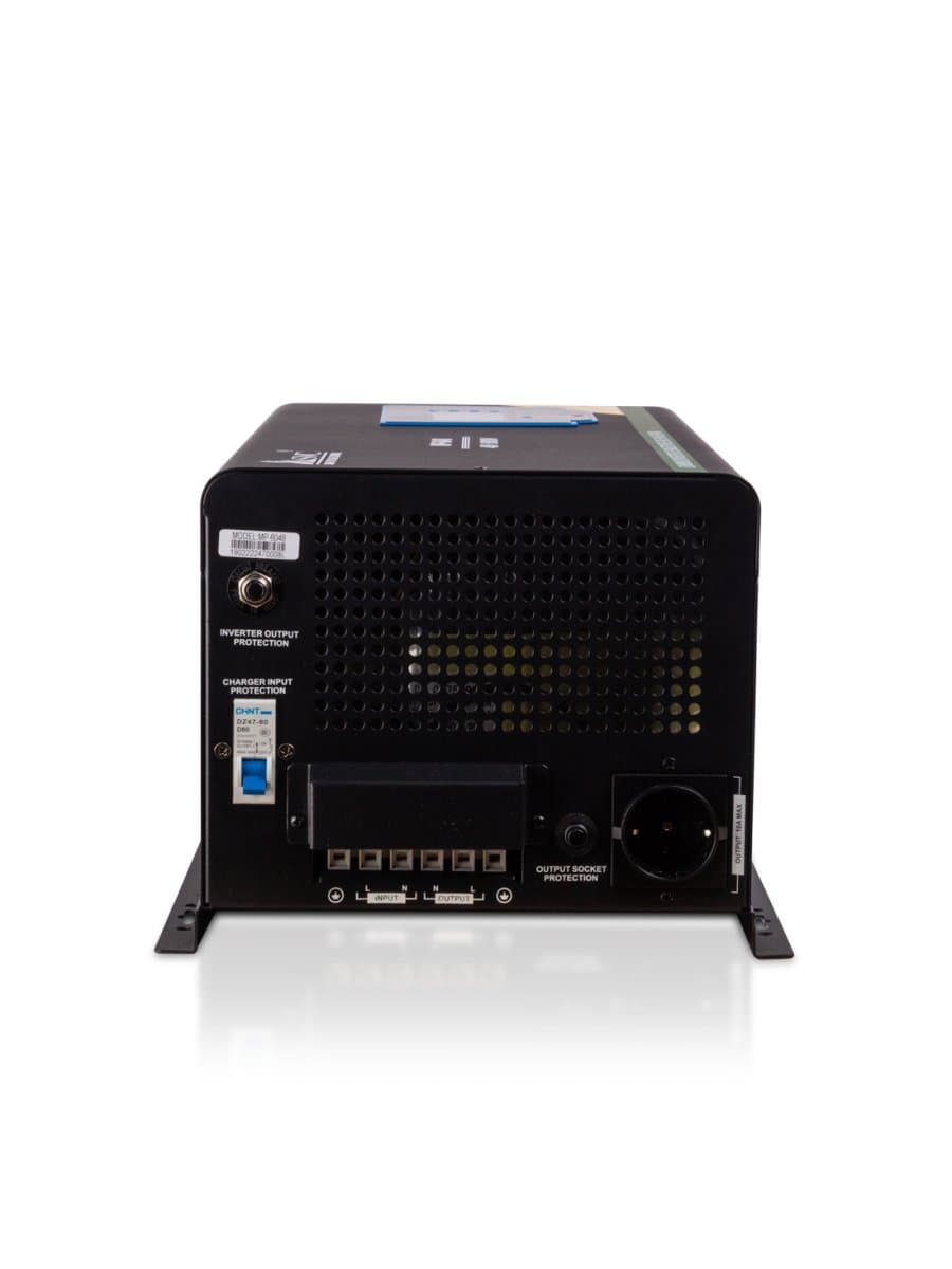 Инвертор SVC MP-6048, мощность 6000ВА/6000Вт,, Чёрный