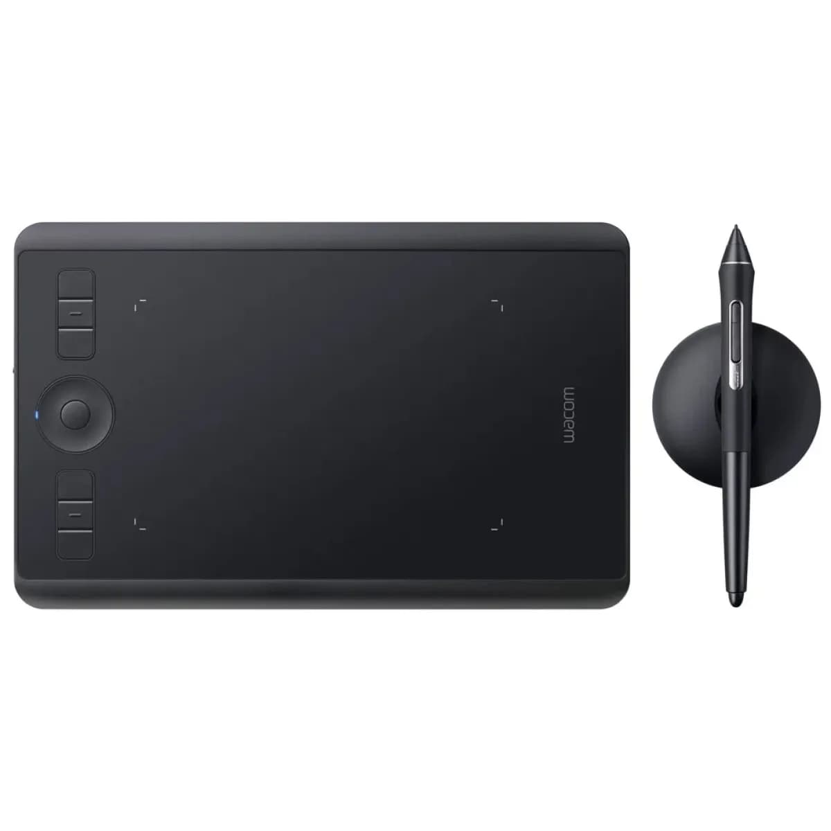 Графический планшет Wacom Intuos Pro Small EN/RU (PTH-460K0B), Разрешение 5080 lpi, Чувствительность к нажатию 2048, 6 программируемых клавиш, Размер 320,1x207,8x11,5 мм, Чёрный