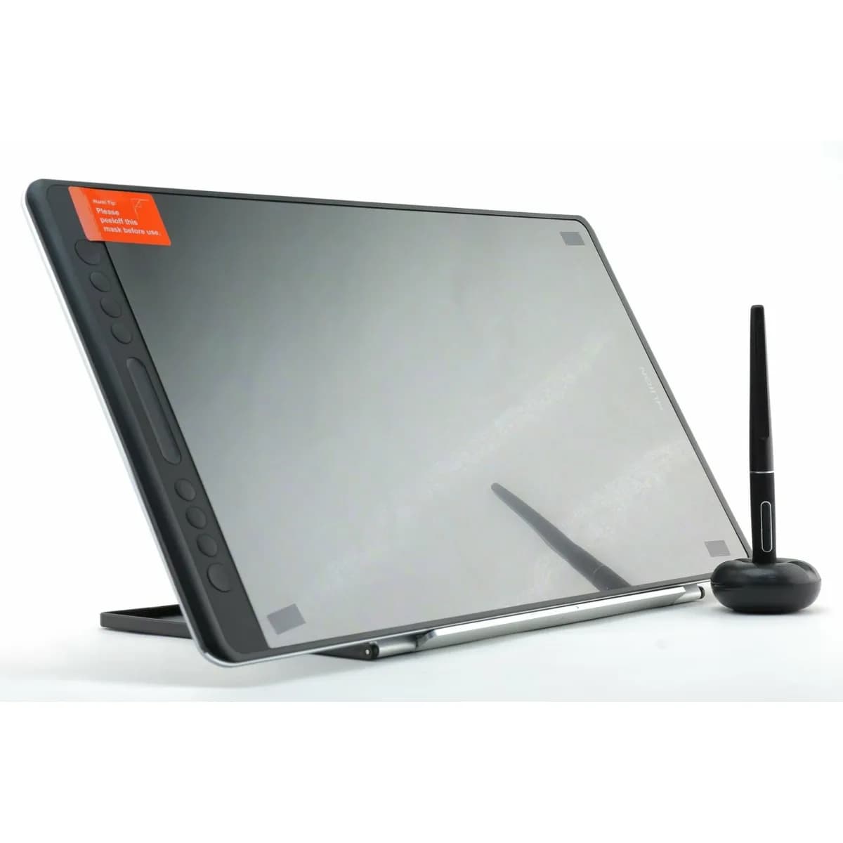 Графический планшет/монитор Huion Kamvas Pro 16 (GT-156), Разрешение 1920х1080, Яркость 220cd/m2, Матрица IPS, 5080 lpi, Чувствительность к нажатию 8192, Интерфейс USB, Рабочая область 293,76*165,24 мм., Чёрный