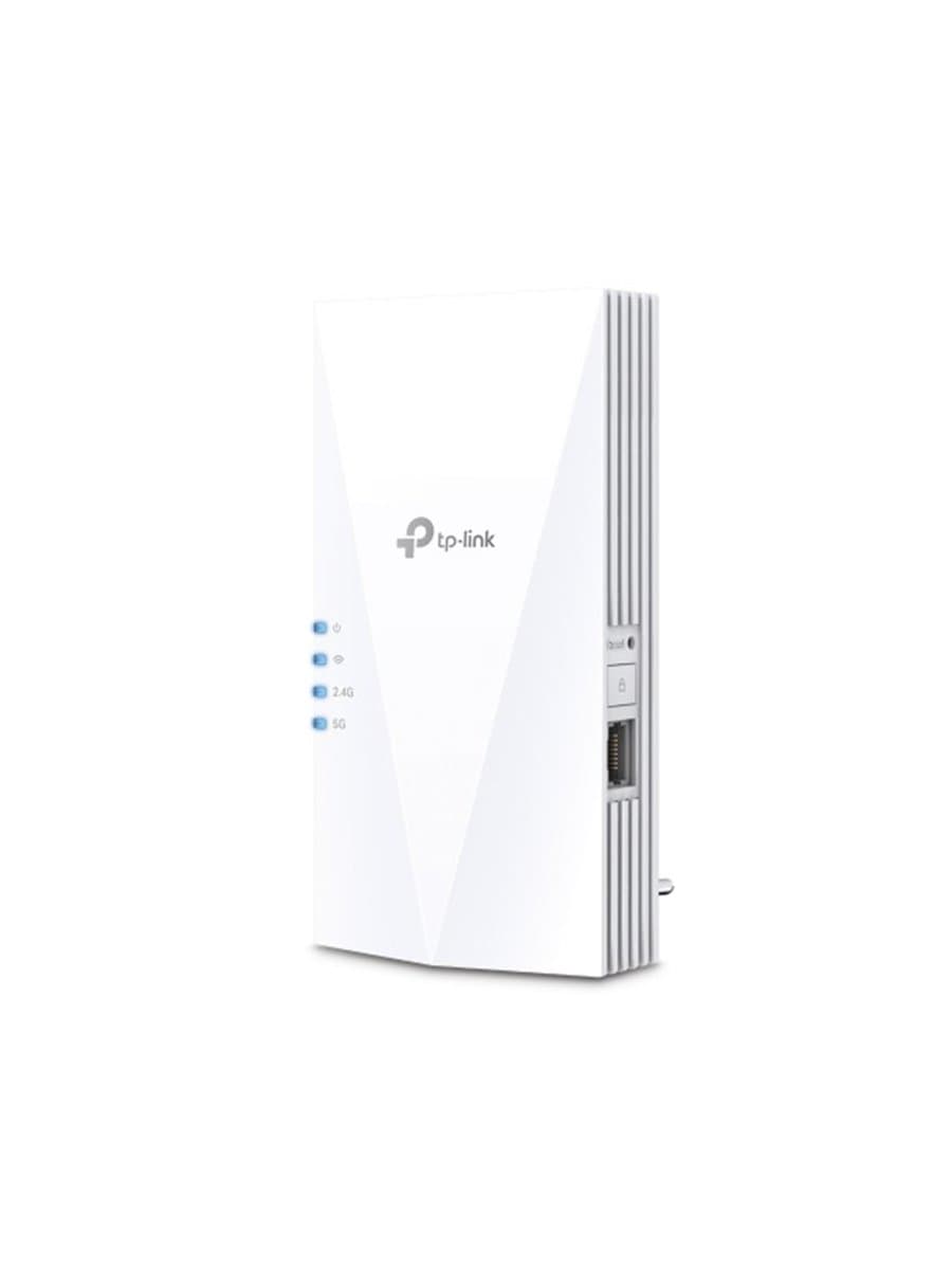 Усилитель Wi-Fi сигнала TP-Link RE500X, 802.11a/b/g/n/ac/ax, AX1500, 2 встроенные антенны, 1 порт 10/100/1000T