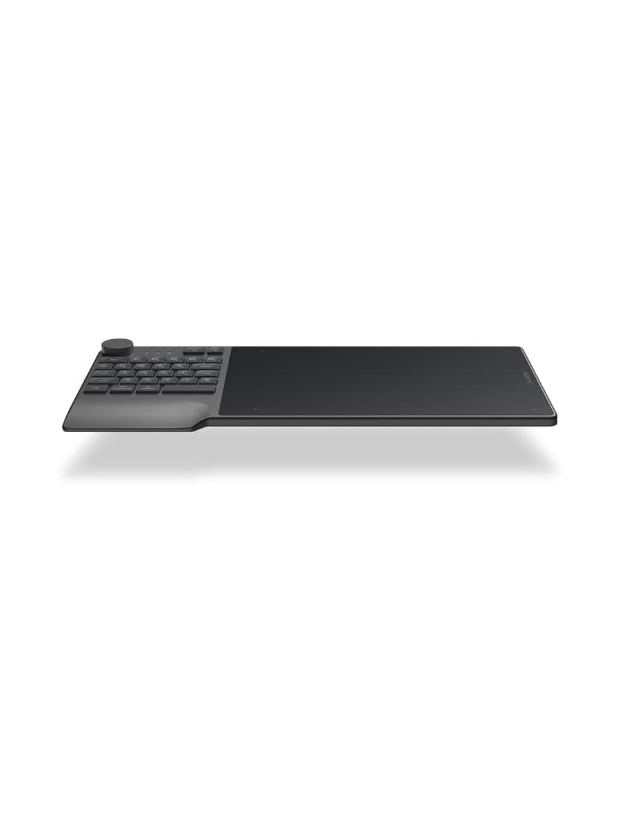 Графический планшет Huion KD200, Перо: PW517, Технология: Электромагнитный резонанс, Нажим: 8192 уровня, Разрешение: 5080 LPI, Наклон пера: ±60°, Максимальная высота работы пера: 10 мм, Скорость отклика: 220PPS, Точность: ±0,3 м, Клавиш: 28, Серый металлик
