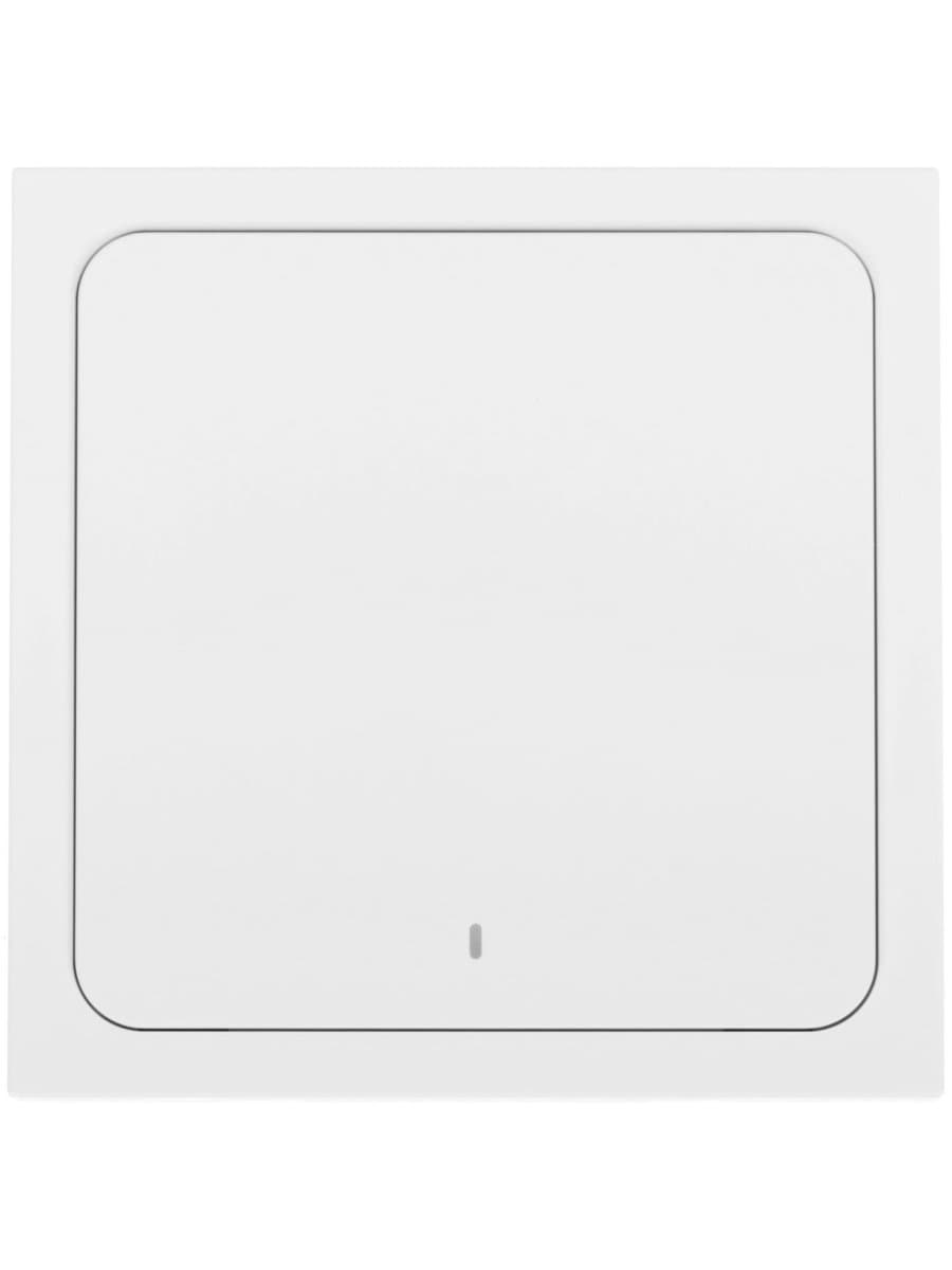 Умный беспроводной выключатель Яндекс YNDX-00534, Zigbee, Wi-Fi(2,4 ГГц), IP20, белый