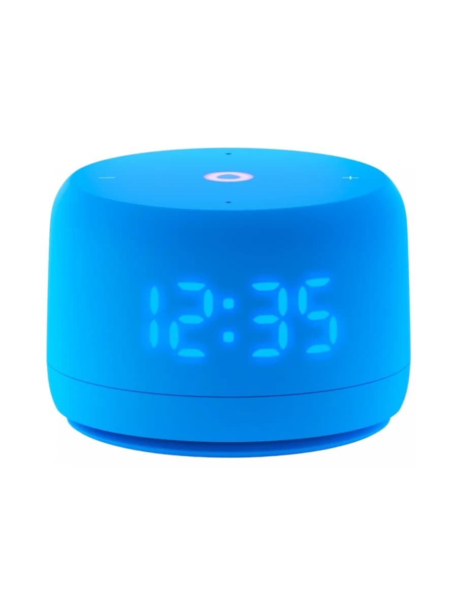 Умная колонка Яндекс YNDX-00026BLU, Яндекс Станция Лайт Второе поколение, YaGPT, 6Вт, 2 микрофона, USB TYPE-C, Синий