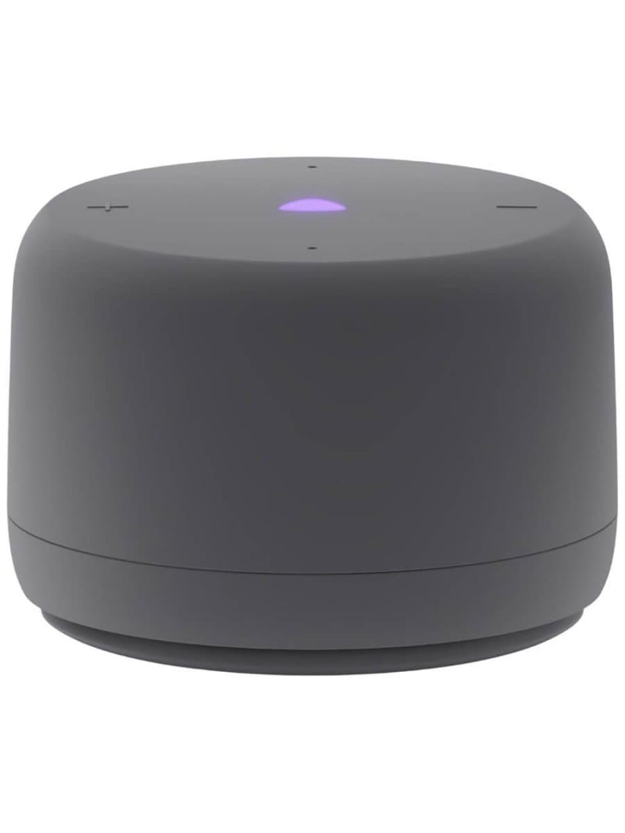 Умная колонка Яндекс YNDX-00028GRY, Яндекс Станция Лайт 2 с Алисой без часов, 6Вт, 2 микрофона, 120-16 000 Гц, Wi-Fi (2,4–5 ГГц), Bluetooth 5.0, Графит