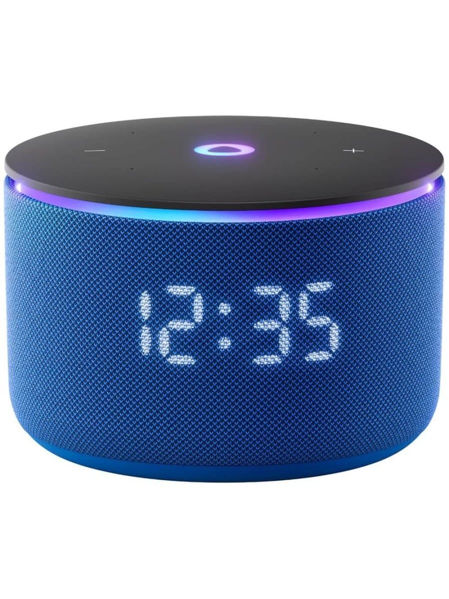 Умная колонка Яндекс YNDX-00059BLU, Яндекс Станция Мини 3 Про, 18Вт, 3 микрофона, 90 - 16 000 Гц, Wi-Fi (2,4–5 ГГц), Синий