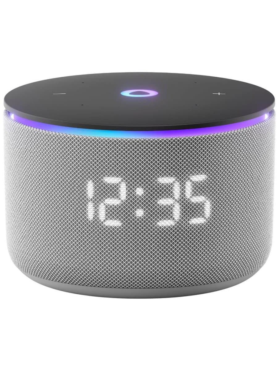 Умная колонка Яндекс YNDX-00059GRY, Яндекс Станция Мини 3 Про, 18Вт, 3 микрофона, 90 - 16 000 Гц, Wi-Fi (2,4–5 ГГц), Серый