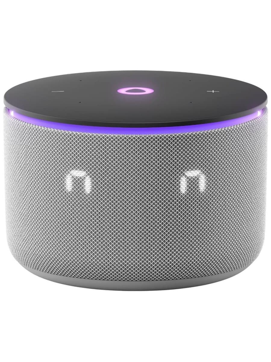 Умная колонка Яндекс YNDX-00059GRY, Яндекс Станция Мини 3 Про, 18Вт, 3 микрофона, 90 - 16 000 Гц, Wi-Fi (2,4–5 ГГц), Серый