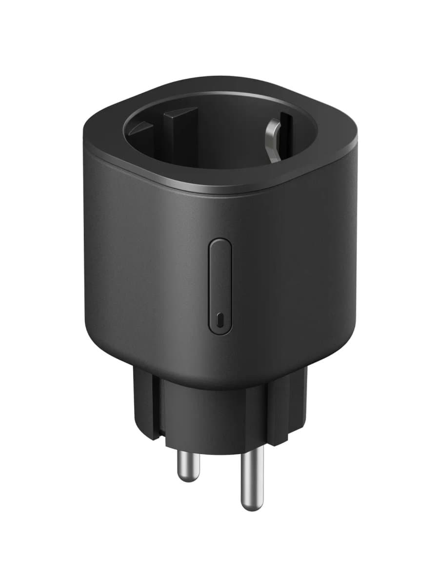 Умная розетка Яндекс YNDX-00540BLK, 220-240 Вт, 50 Гц, Wi-Fi(2,4 ГГц), Bluetooth 5.0, Экосистема Яндекс, черная