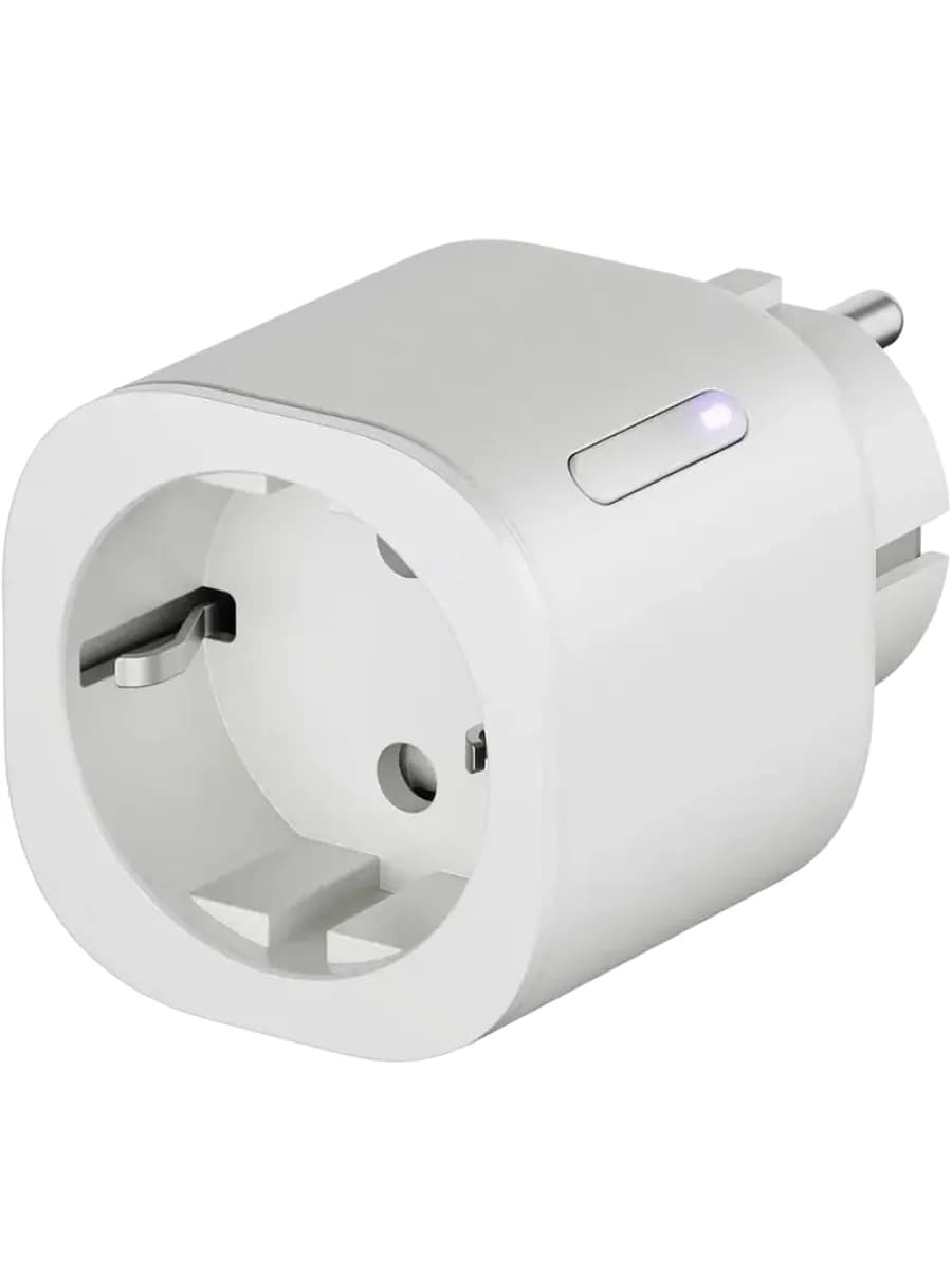 Умная розетка Яндекс YNDX-00540WHT, 220-240 Вт, 50 Гц, Wi-Fi(2,4 ГГц), Bluetooth 5.0, Экосистема Яндекс, белая