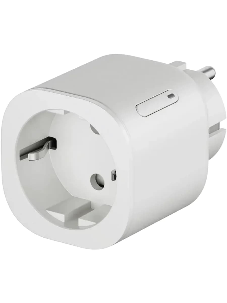 Умная розетка Яндекс YNDX-00540WHT, 220-240 Вт, 50 Гц, Wi-Fi(2,4 ГГц), Bluetooth 5.0, Экосистема Яндекс, белая