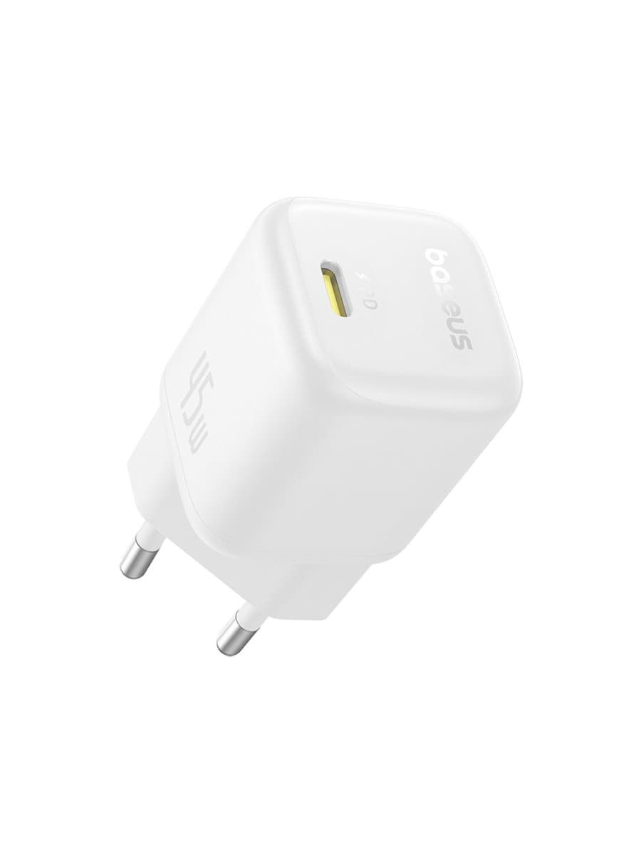 Адаптер питания Baseus PicoGo (P10176800213-00), GaN, 1C, 45W, белый