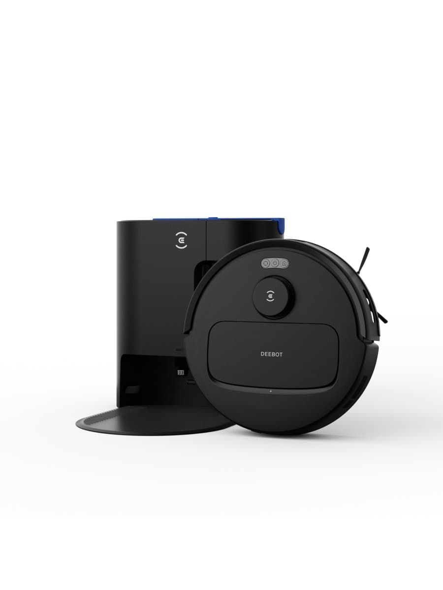 Робот-пылесос Ecovacs Deebot N20E Plus, YDLX11-3, Навигация Agile, 5200 мАч, Пылесборник 0.35 л, 11 000 Па, Чёрный