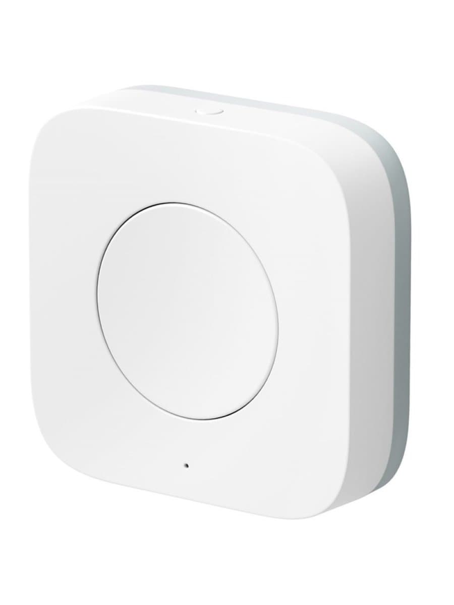 Беспроводная кнопка Яндекс YNDX-00524 с Zigbee, 3 Вт, 2400 – 2483,5 МГц, CR2032, Экосистема Яндекс, белая