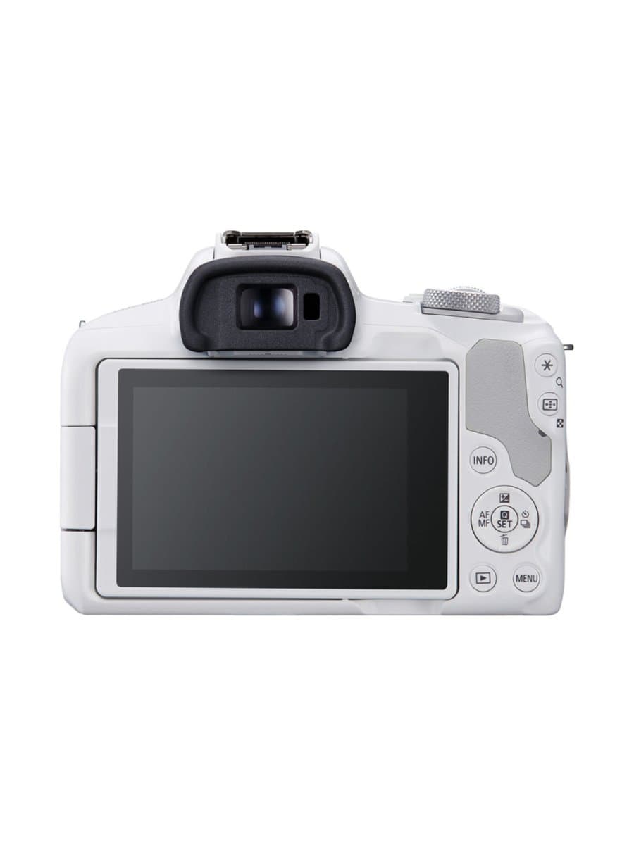 Цифровой фотоаппарат CANON EOS R50, + RF-S 18-45 mm IS STM, White, 5812C030