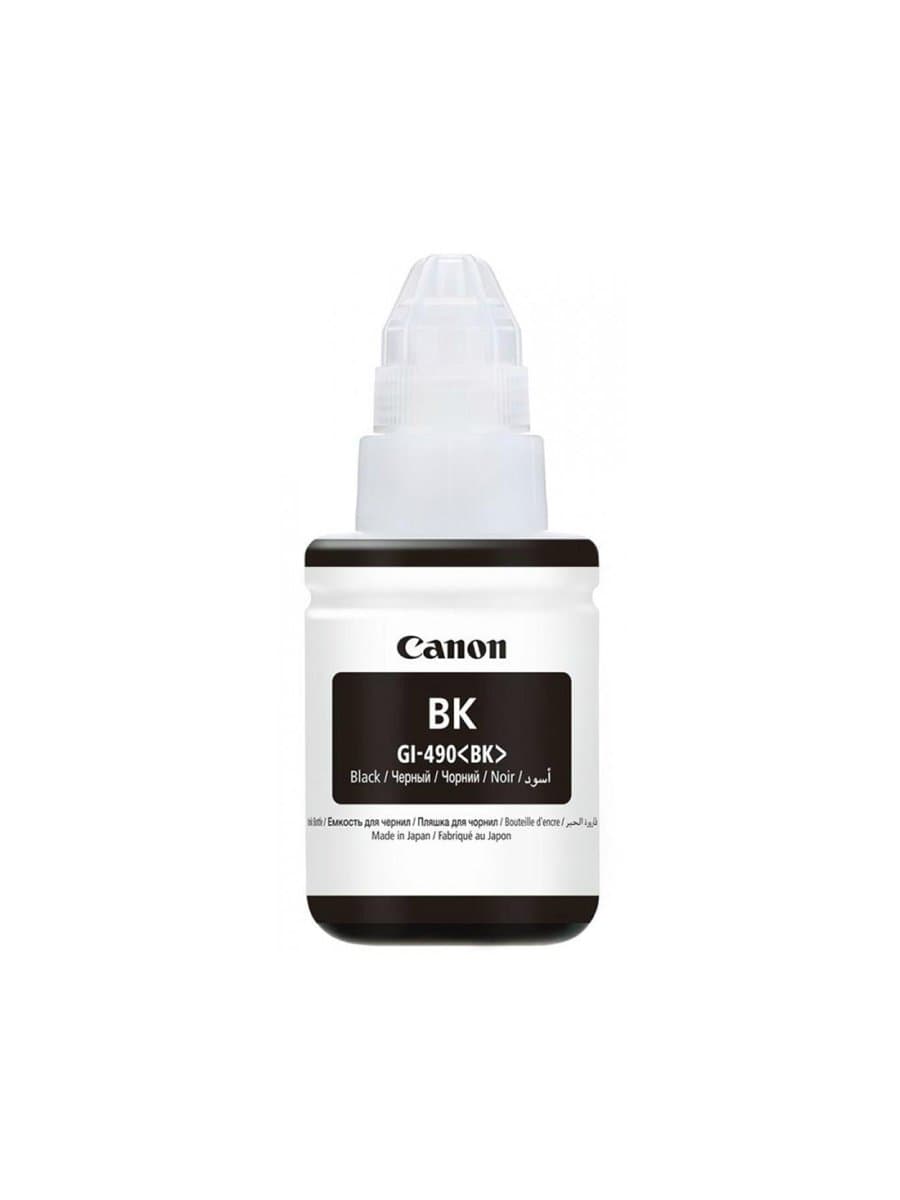 Чернила Canon INK GI-490 Black, 0663C001AA, для Canon PIXMA G1410/G2410/G2416/G3410/G3416, 135 мл, 6 000 стр. (А4)