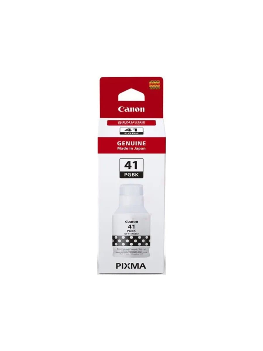 Чернила Canon INK GI-41 Black, 4528C001AA, для PIXMA G1430/G2430/G2470/G3430/G3470/G4470, 135 мл, 6 000 стр. (A4)