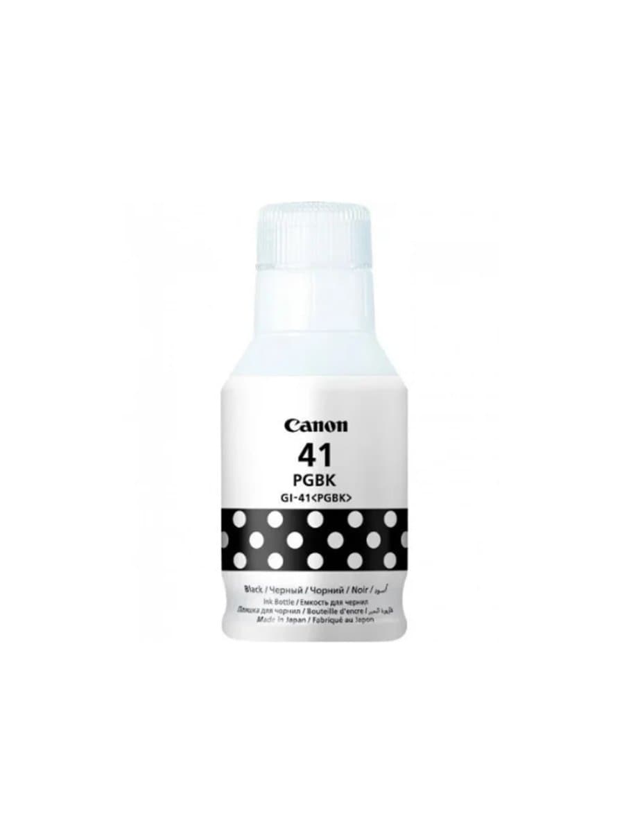 Чернила Canon INK GI-41 Black, 4528C001AA, для PIXMA G1430/G2430/G2470/G3430/G3470/G4470, 135 мл, 6 000 стр. (A4)